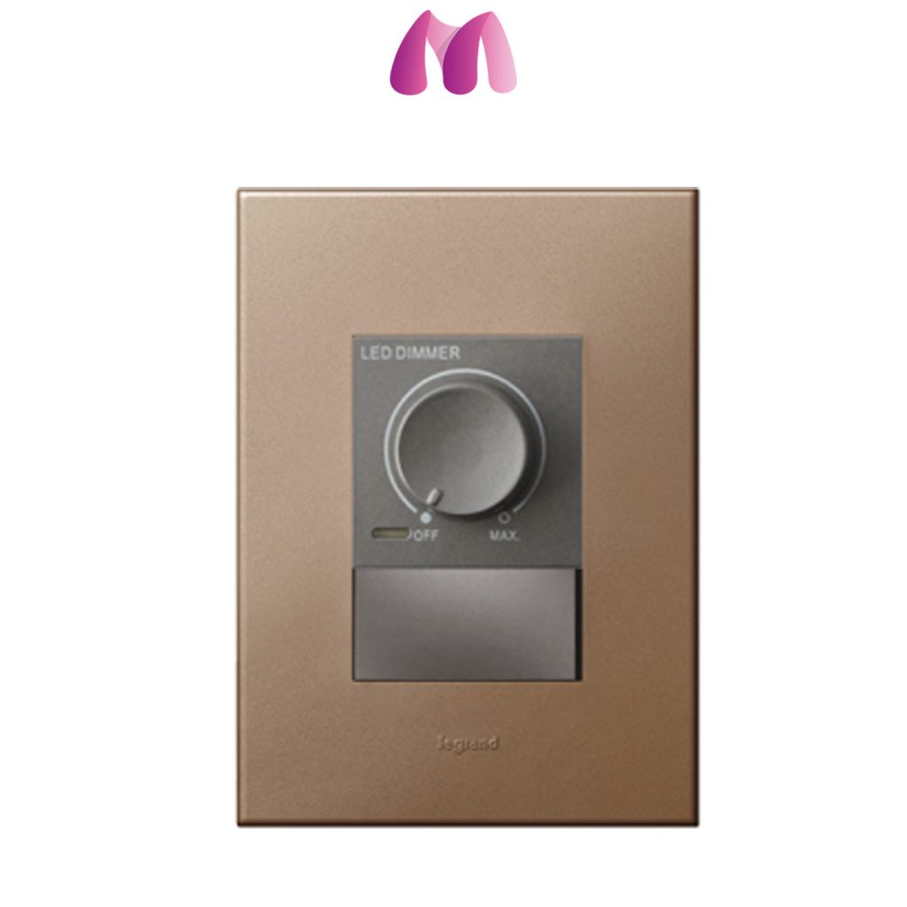 머슬전기 르그랑 아테오 led 디밍 300w+단로 1구 스위치 샴페인 투톤 91,200원