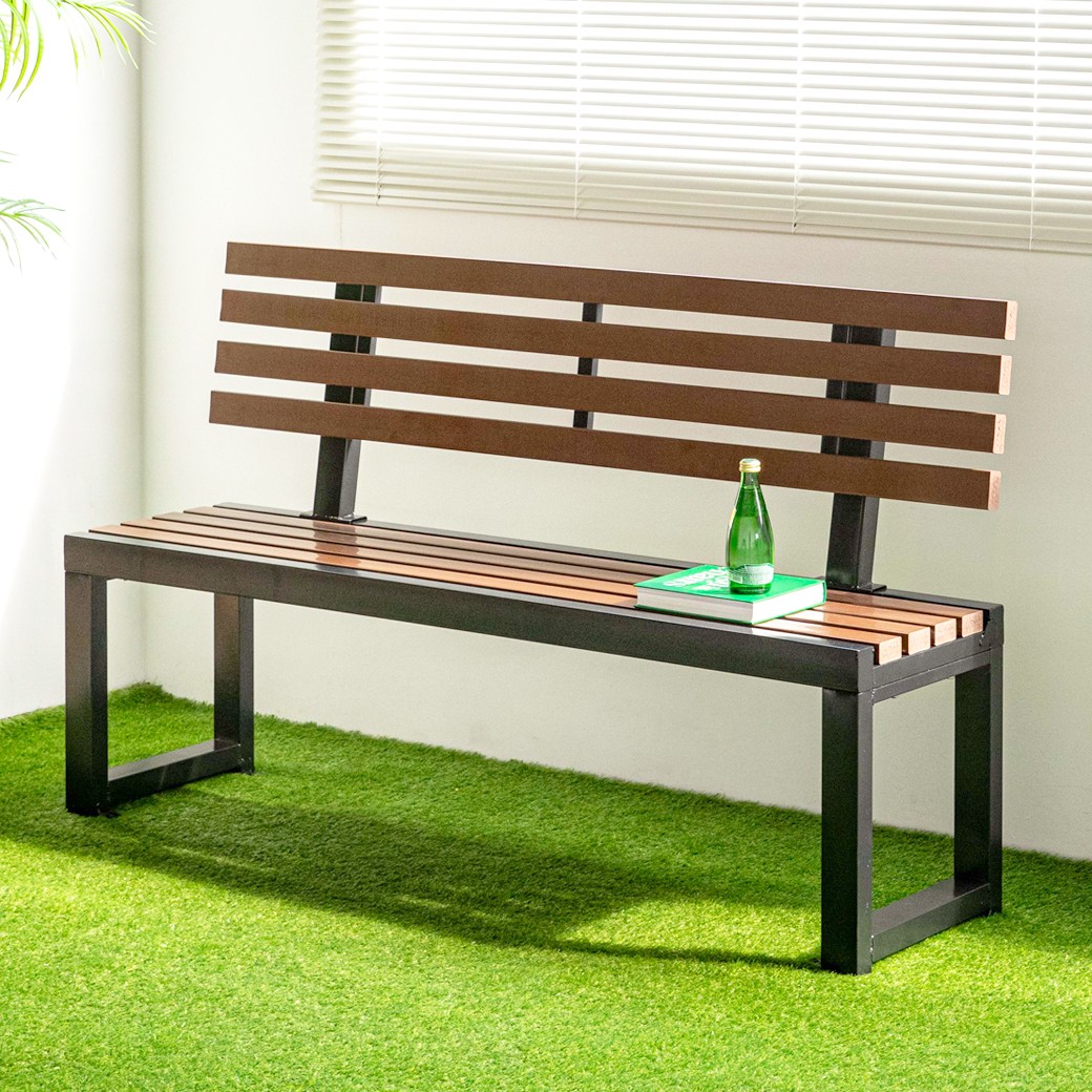 도모 철제 등받이 야외벤치 흡연실 대기실 아파트 철제벤치 145,000원