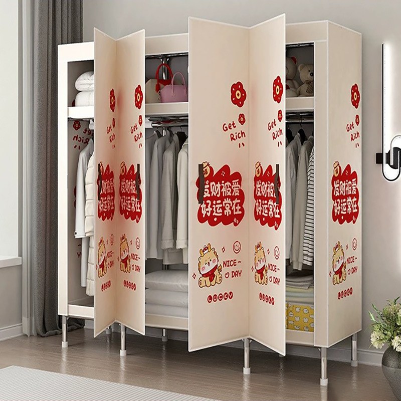 대용량 심플디자인 방진 옷장 안방 원룸에 적합한 간이 정리수납 옷장 85,900원