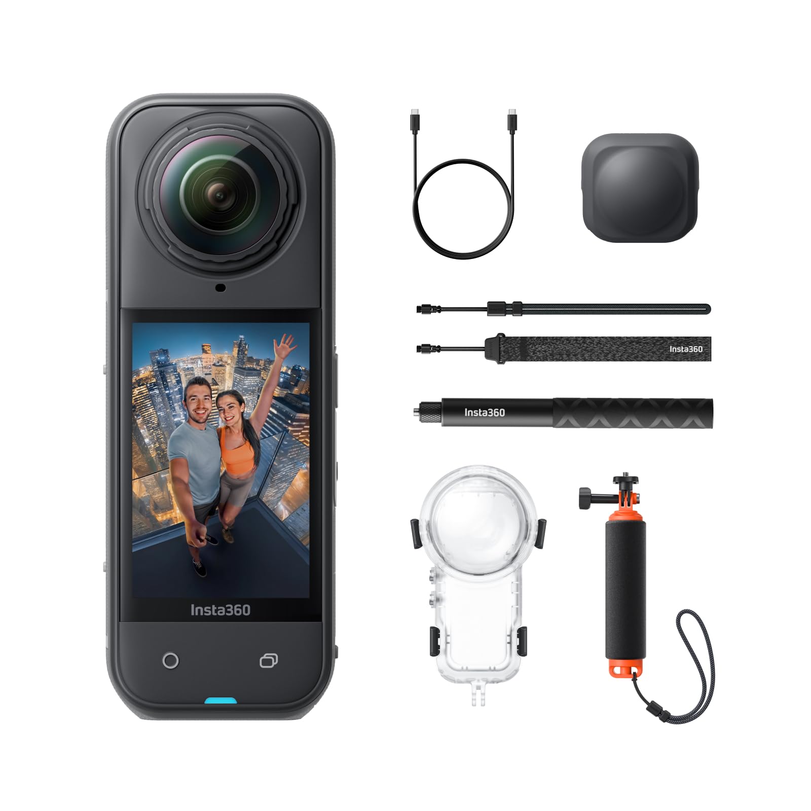 Insta360 X5 - 8K 3 AI 보이지 않는 다이빙 키트 방수 360도 전경 카메라, 보이지 1,222,210원