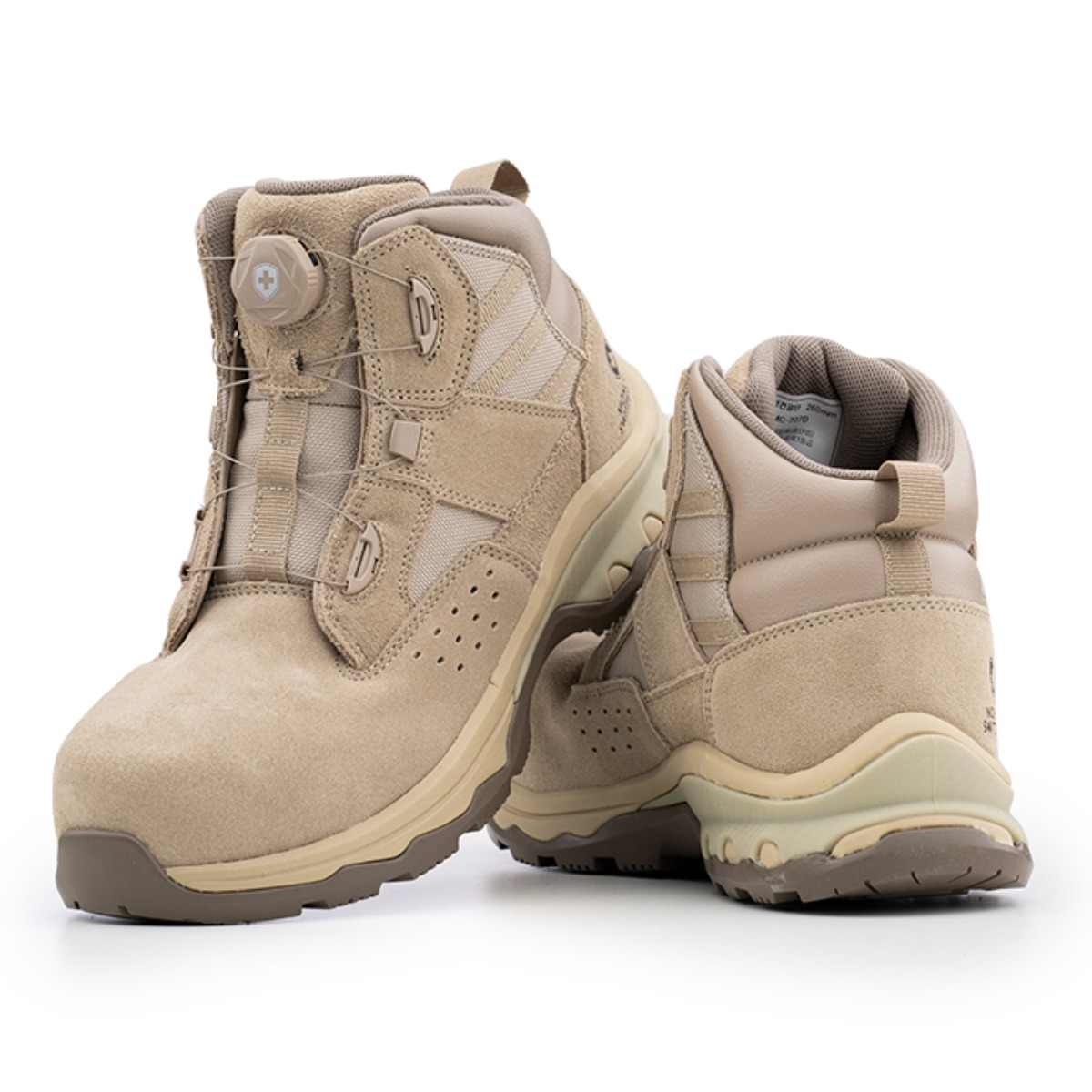 몽크로스 안전화 람세스 707 다이얼 사막화 밀리터리 경량 6인치 볼넓은 발편한 작업화 74,800원