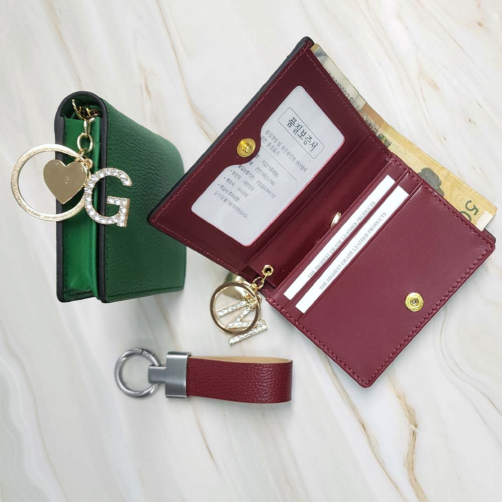 만듦,여성지갑,반지갑,여자,미니,가죽,수제,두리공방,슬림 48,000원