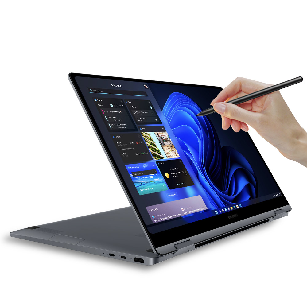 삼성전자 갤럭시북4 360 NT750QGK-K72AG  15.6인치 인텔코어 7 32G램, S펜동봉 2in1 사무용 대학생 업무용 태블릿PC 터치 윈도우11 탑재 노트북 추천 2,149,000원