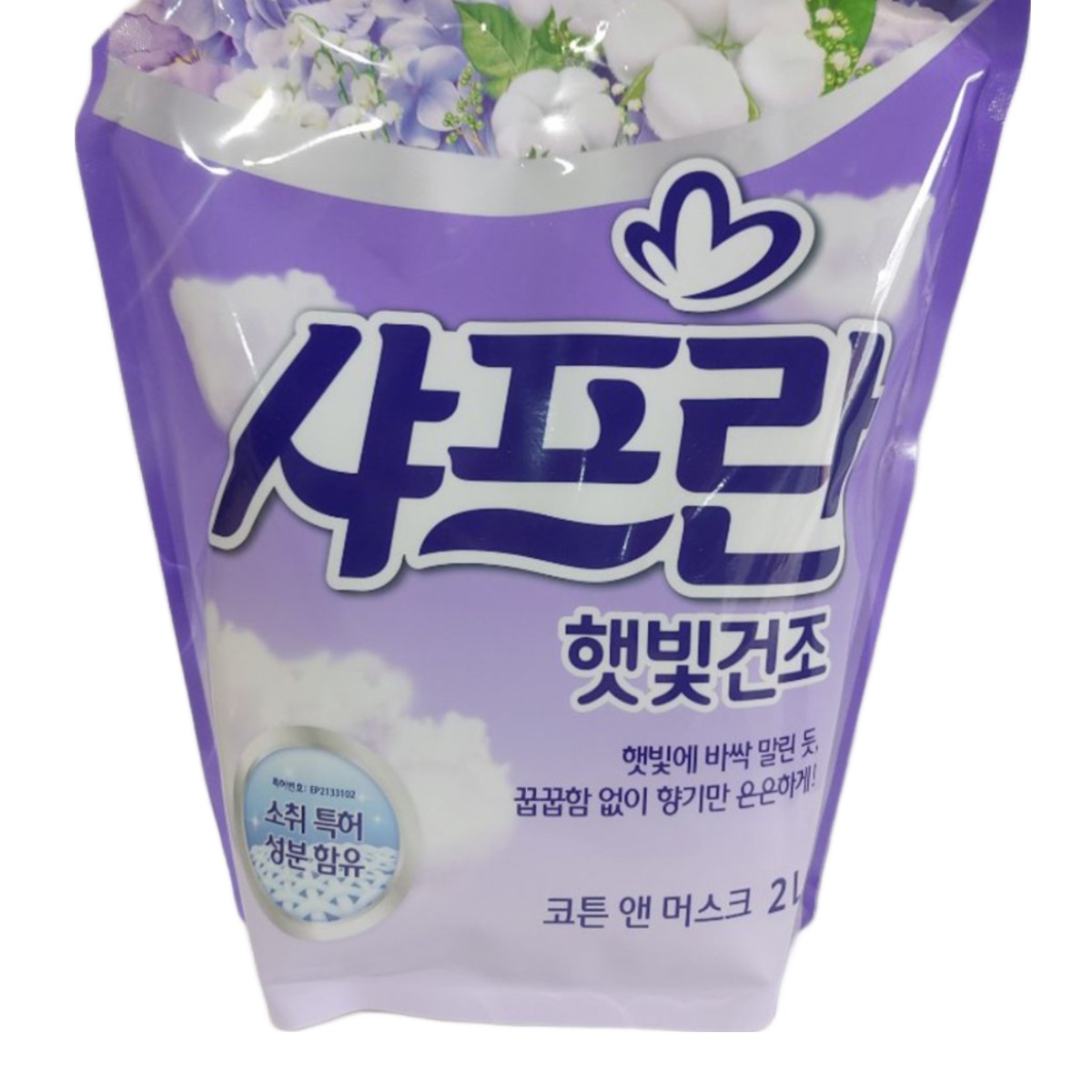 샤프란 햇빛건조 코튼앤머스크 섬유유연제 2L 1개입 5,820원