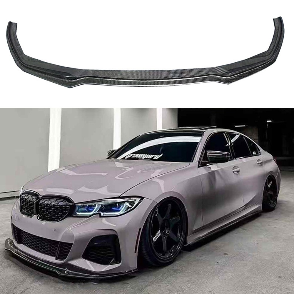 [MS-TECH] BMW 호환 3시리즈 G20 MP 윙없는타입 리얼카본 프론트립 430,000원