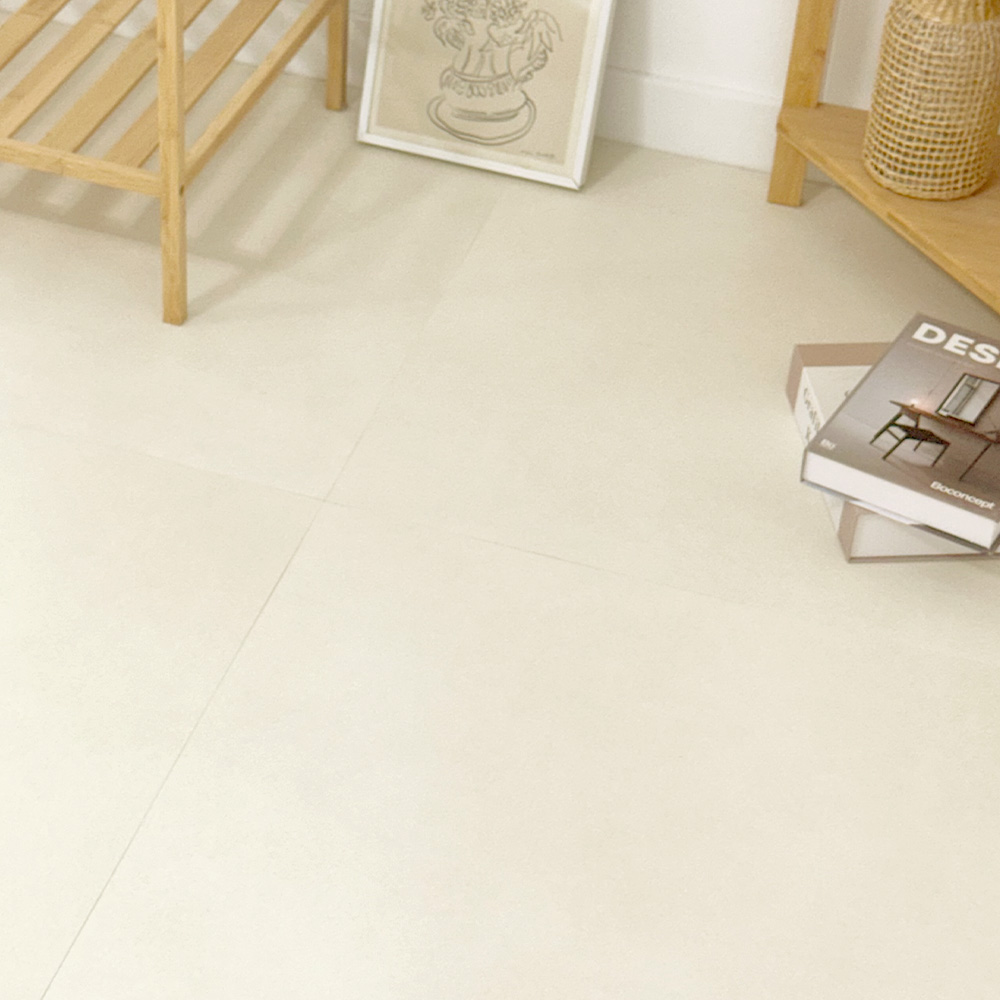 현대엘앤씨 두꺼운 3T 비접착식 테라조 데코타일 60x60cm(리무벌 스티커 포함) 셀프 현관 베란다 원룸 주방, NPT1633(4p)+리무벌스키터 1장, 1개 21,000원