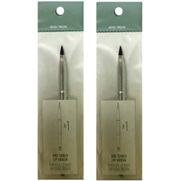 더페이스샵 fmgt 데일리 뷰티툴즈 원터치 립 브러쉬 2개세트(1p+1p) 8,500원