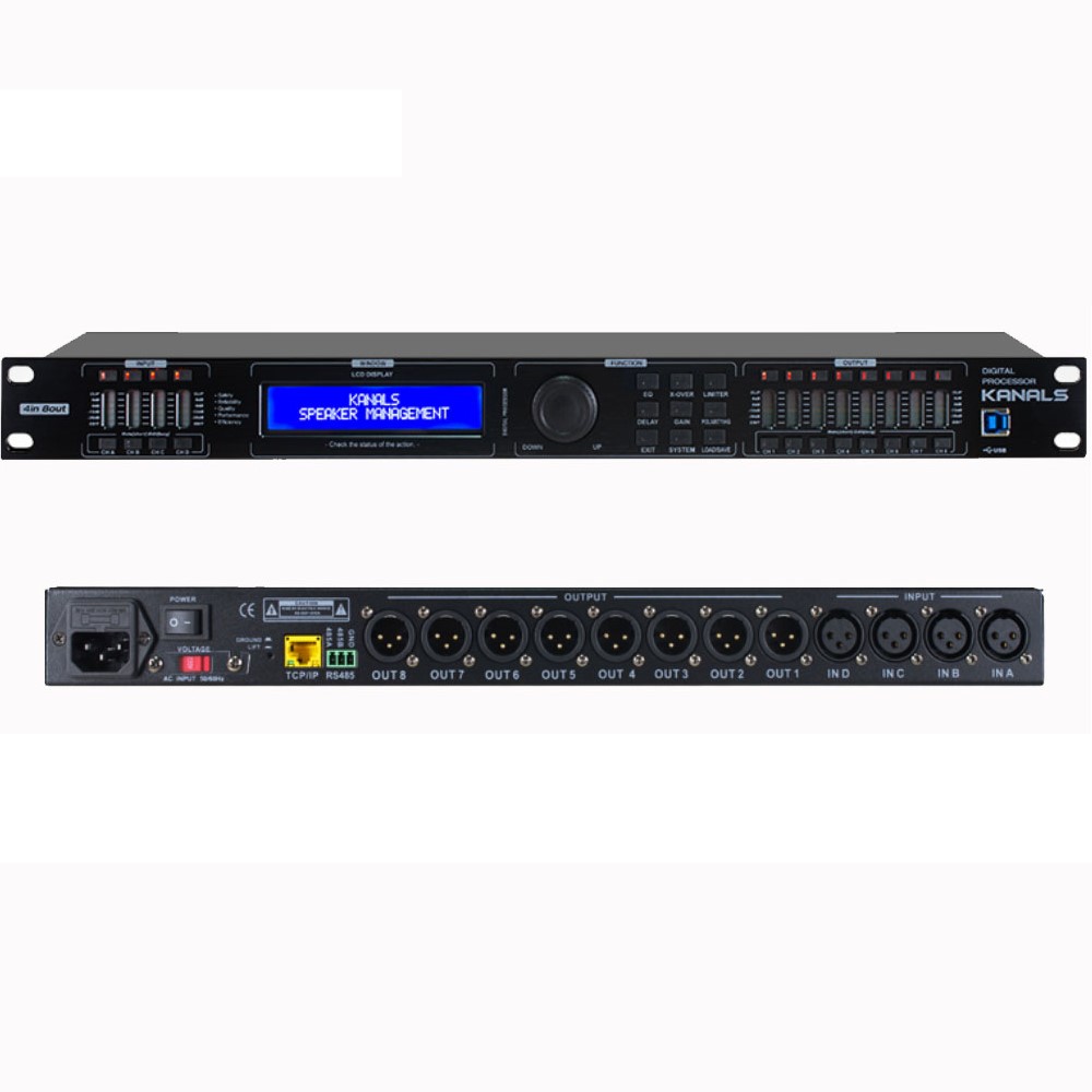 카날스 DSP8400 DSP-8400 4인8아웃 디지털프로세서 강의용 행사용 교회용 공연용 매장용 2,489,200원