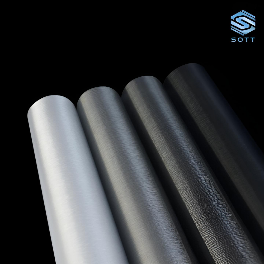 SOTT 프리미엄 3D 메탈 필름 랩핑 시트지, 1개, 블랙 폭30cm x 길이150cm 22,600원