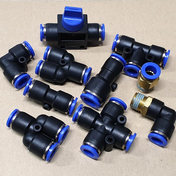 PUC06 원터치피팅 공압피팅 마개 우레탄호스 고압 에어니쁠 (puc06) 1,300원