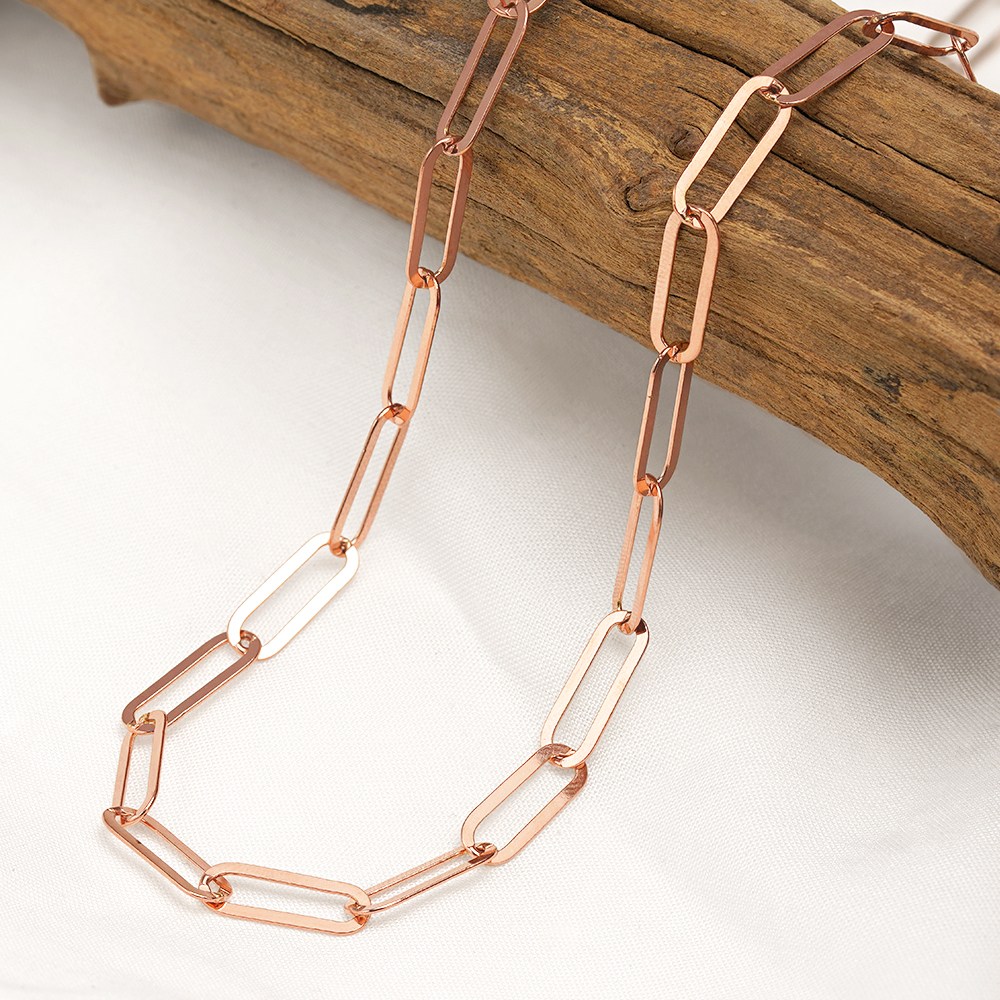 주리에떼 14K 목걸이 데일리 로즈골드 여자 볼드린 목걸이줄 여자친구 클립체인 금 목걸이 1,249,000원