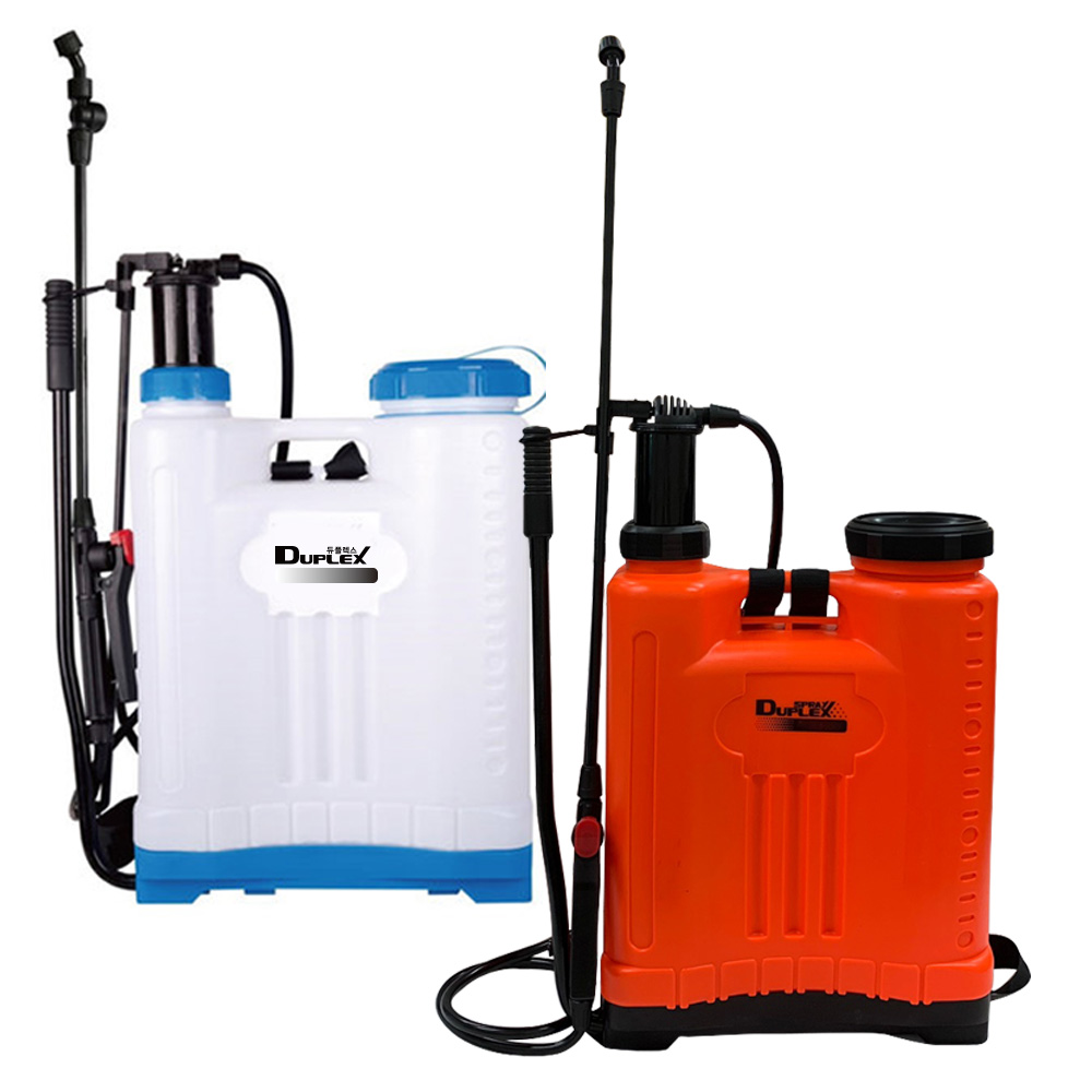 듀플렉스 배낭식분무기 농사용분무기 농약분무기 등짐분무기 제초제 제초분무기 농약살포기 농장용 고압 방역 소독 30,000원