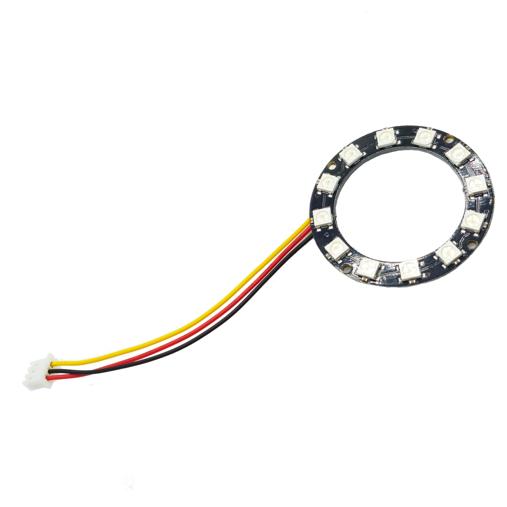 아두이노 네오픽셀 원형 LED 12구 (커넥터형) 3,000원