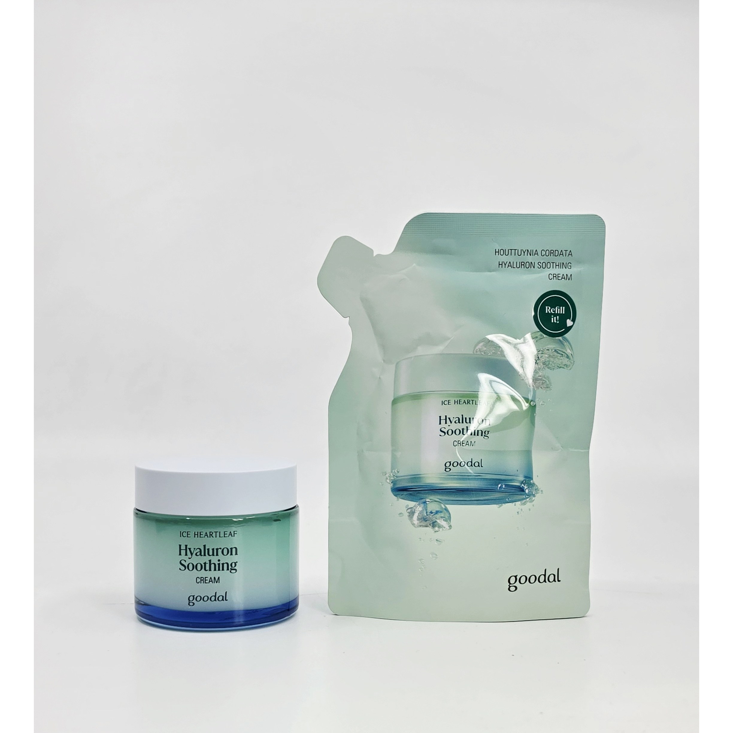 [정품]  goodal 모든피부용 | 구달 어성초 히알루론 수딩 크림 75ml 리필 기획 (+75ml 리필) 23,950원