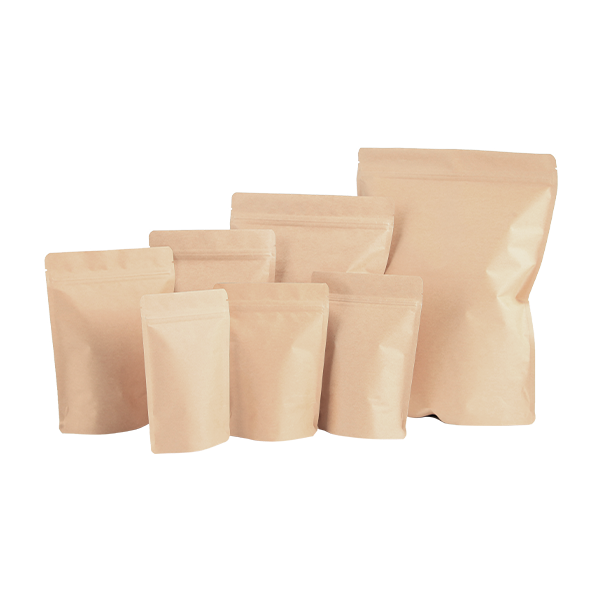 [소프트팩] 크라프트 지퍼스탠드 50g, 80g, 100g, 150g, 200g, 500g, 1kg (100장), 1세트 51,700원