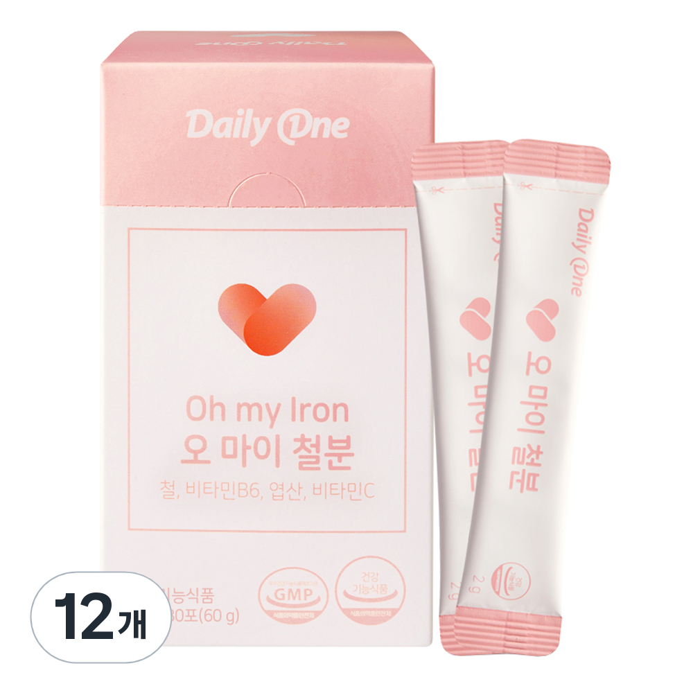 데일리원 오 마이 철분 30p, 60g, 12개 57,730원