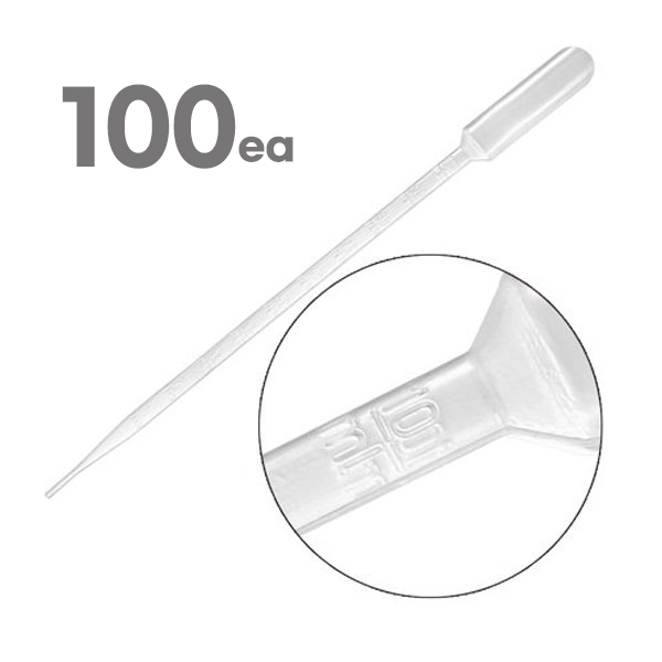 스포이드 10ml 100개 일회용 계량 눈금 플라스틱 17,500원