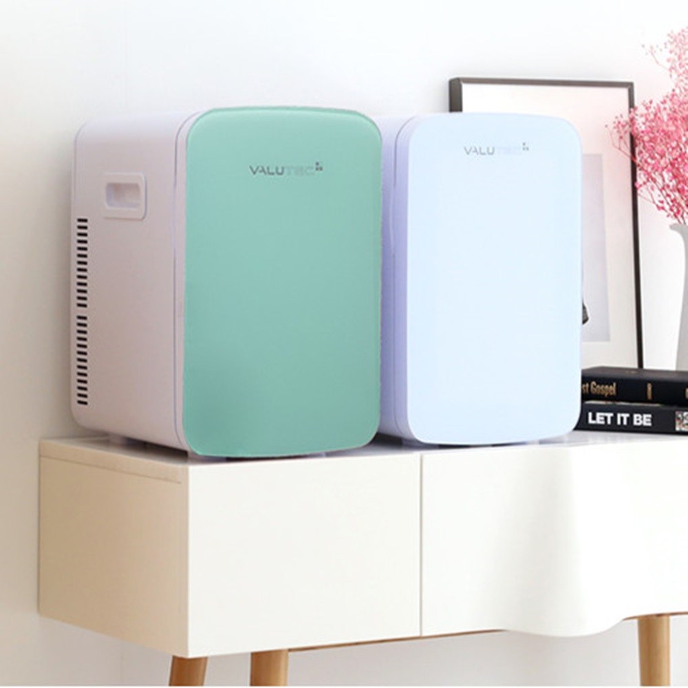 벨류텍 화장품냉장고 미니 무소음 화장품 차량겸용 아몰레드 유리 냉온장고 냉장고 15L 144,100원