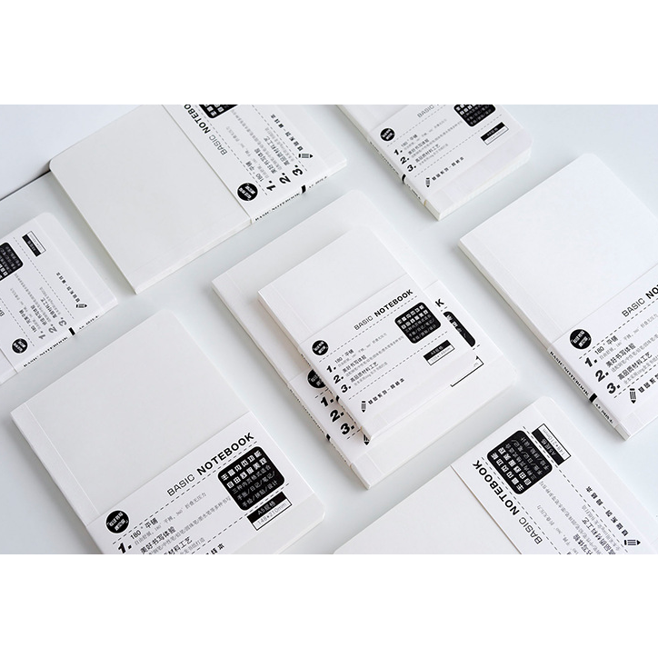 야자컴퍼니 A6 베이직 화이트 드로잉 만년필노트 (무지,방안,줄), 줄 2,900원