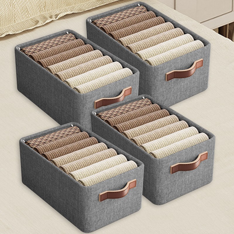 디모어 베이직 모던 수납 박스 투명창 옷정리함 기본형, 그레이, 4개 15,900원