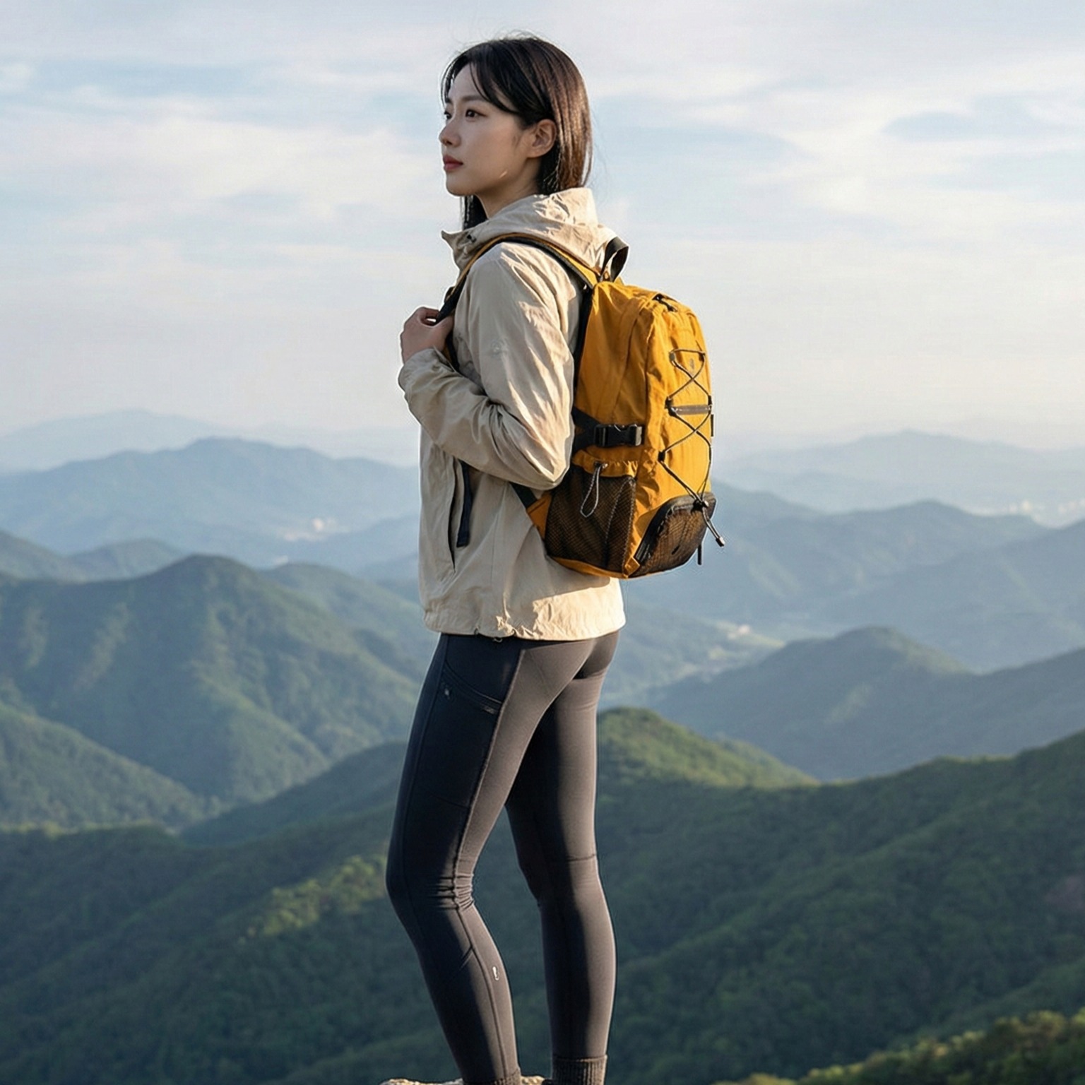 에이빅 나일론 경량 등산가방, 오렌지, 현재가 18,700원