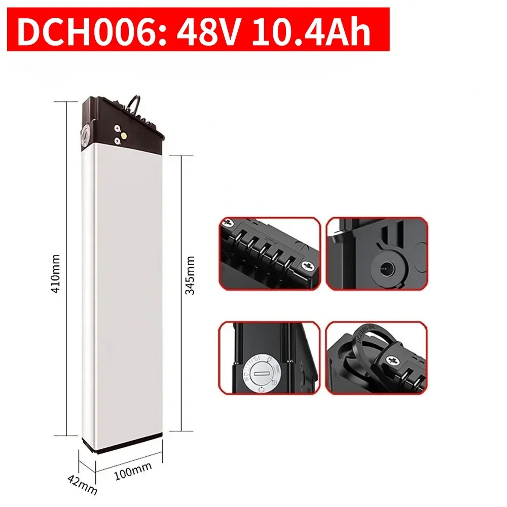 48V 17Ah 12.8Ah 10.4Ah 36V 52V DCH-003 350W~1000W 모터 배터리 148,700원