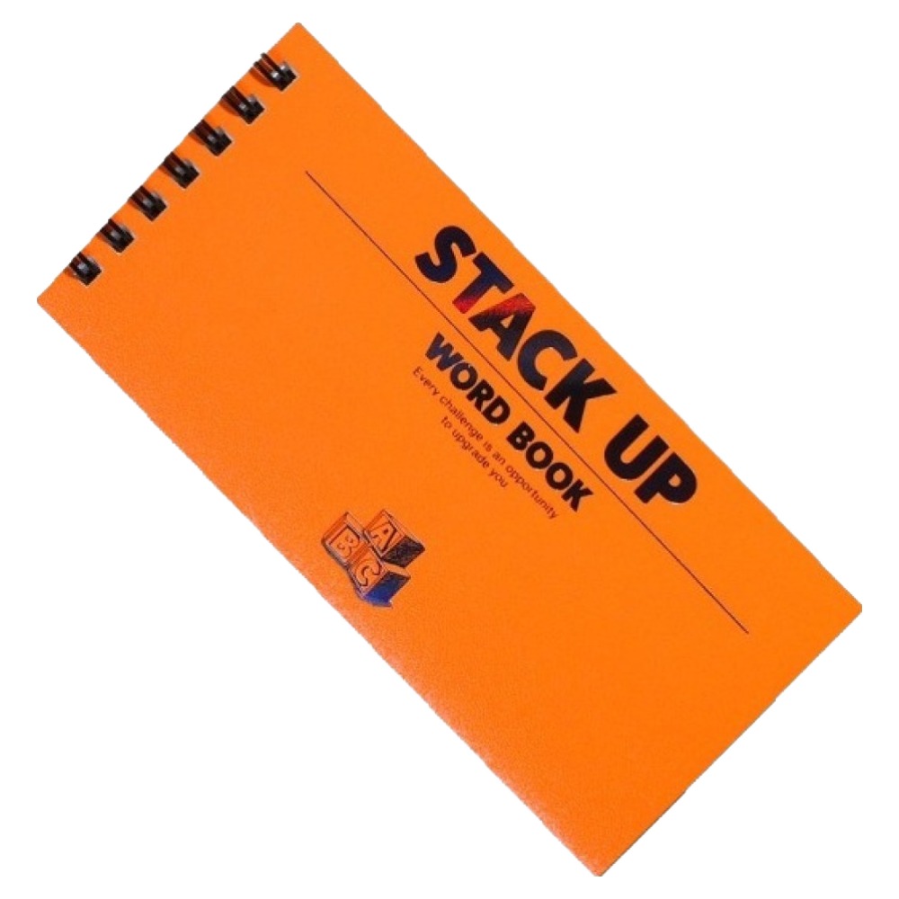 모트모트 영단어 외국어 공부 스택업 단어장 144매, 오렌지, 1개 3,250원