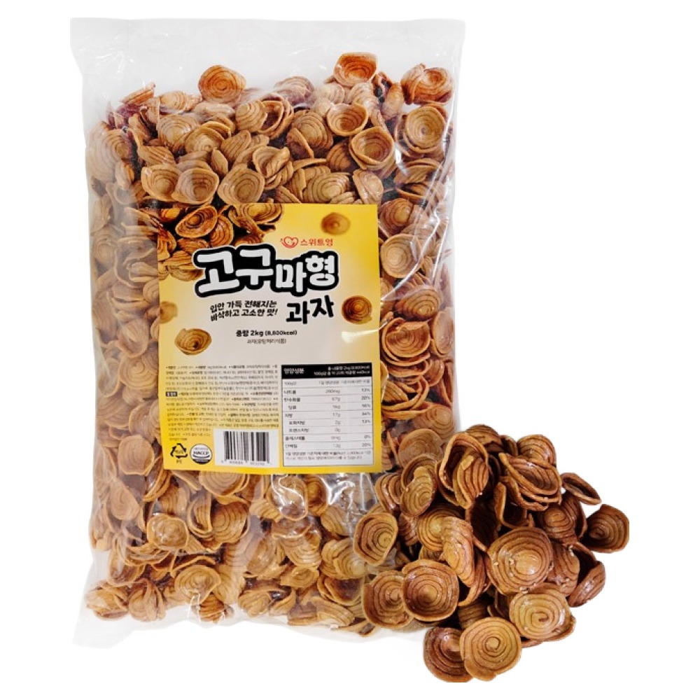 스위트영 고구마형 과자, 2kg, 1개 22,900원