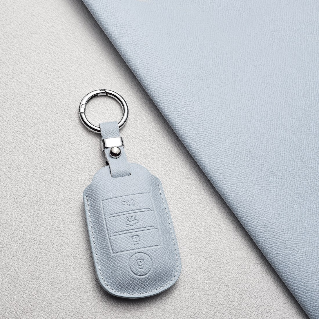 천연 소가죽 기아 키 커버 케이스 A4타입 4버튼 호환 (K3K5쏘울올뉴카렌스카니발니로쏘렌토스포티지 등) 15,400원