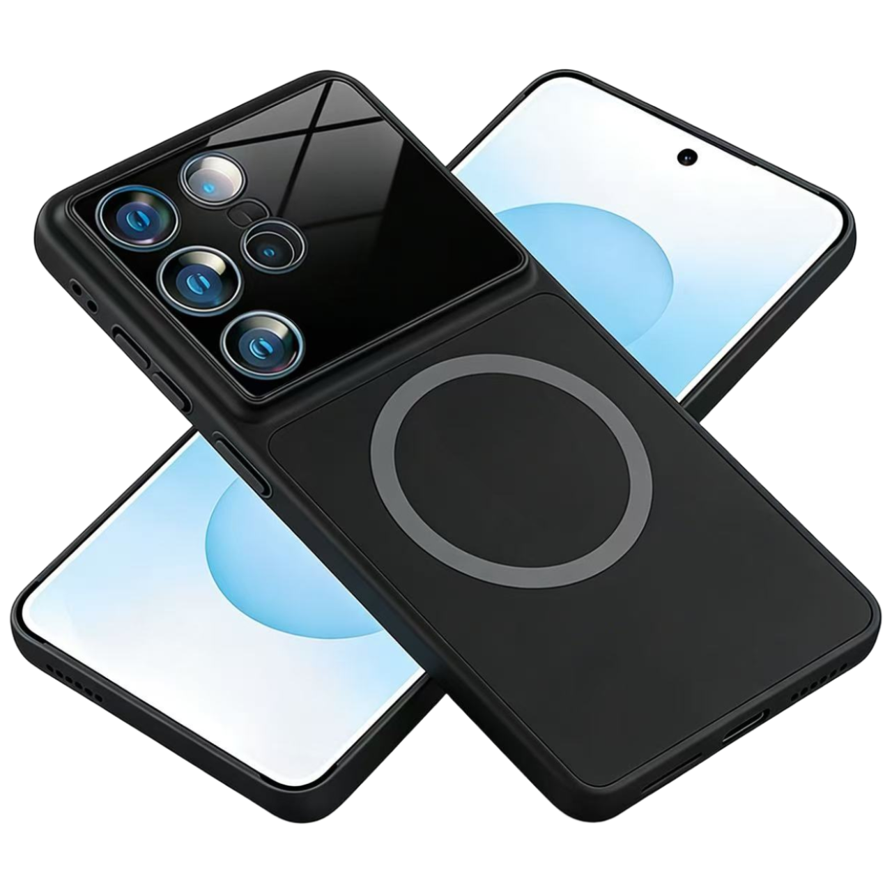 적용갤럭시 s26 울트라 맥세이프 케이스고투과 렌즈 전체 커버 보호 유리 필름 스크럽 케이스XSJKMS798 18,060원