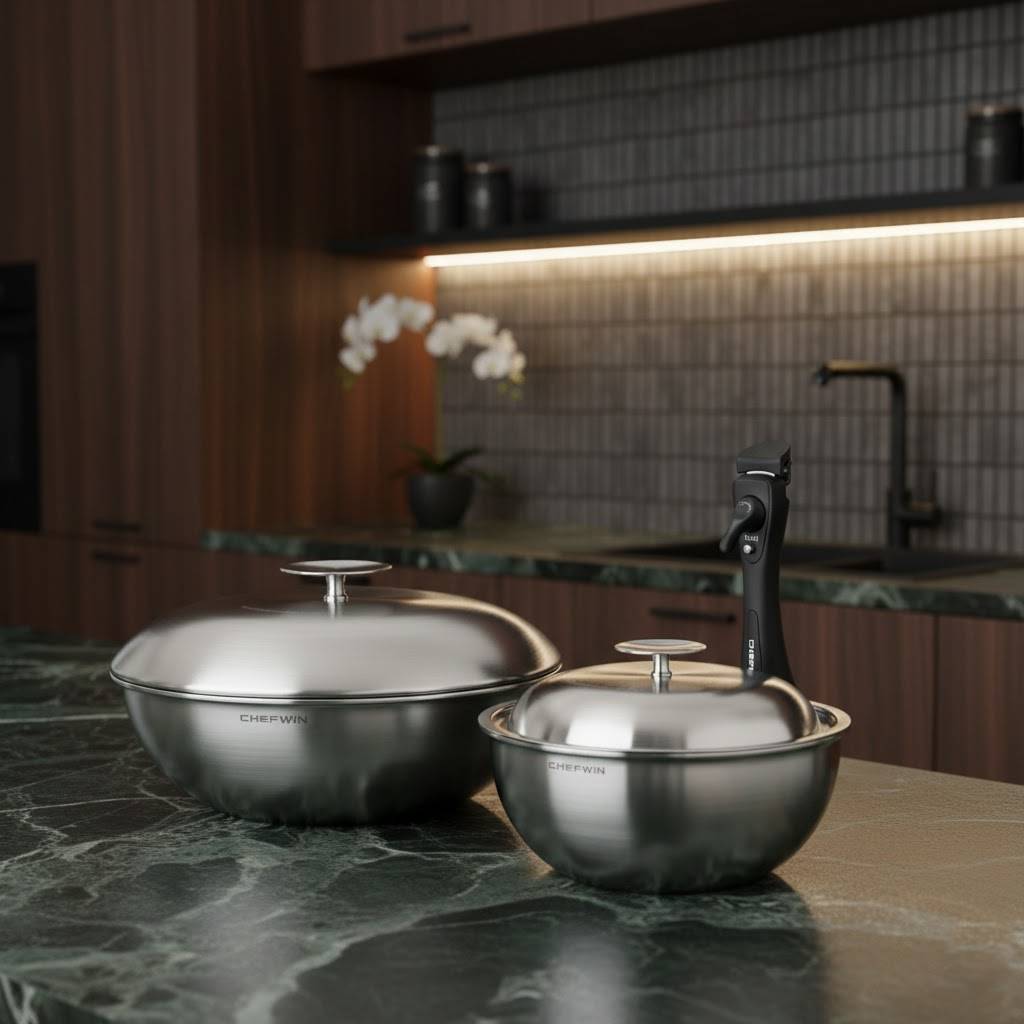 쉐프윈 316STS 통5중 드림핸즈 프리미엄 웍 풀패키지 249,000원