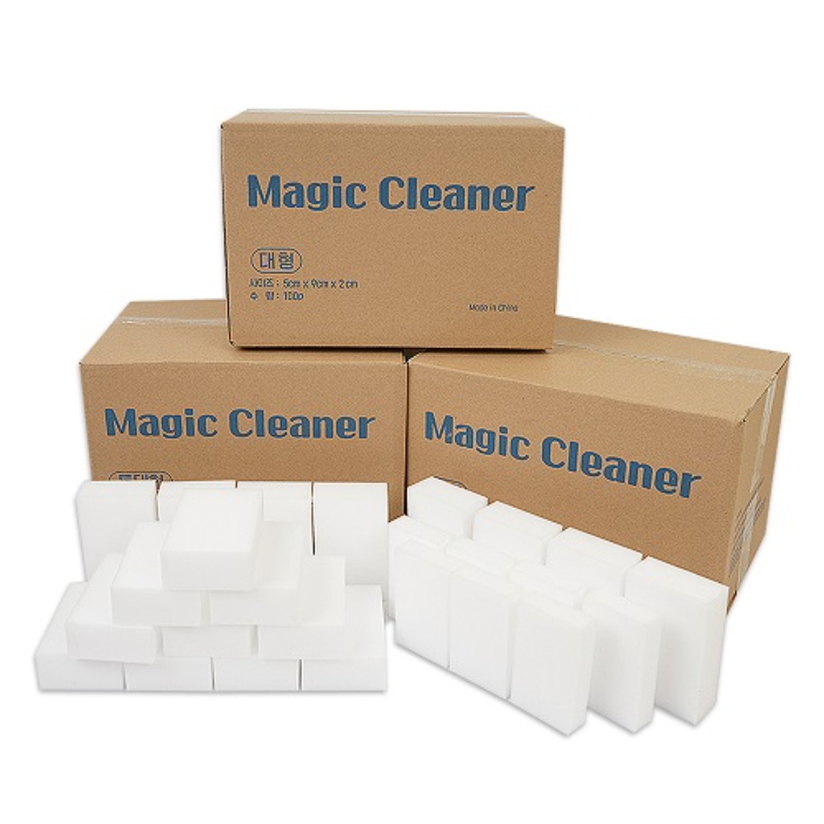 매직스폰지 정품매직블럭 청소용품 매직폼 매직블럭(특대형50개)1개, 50개 11,500원