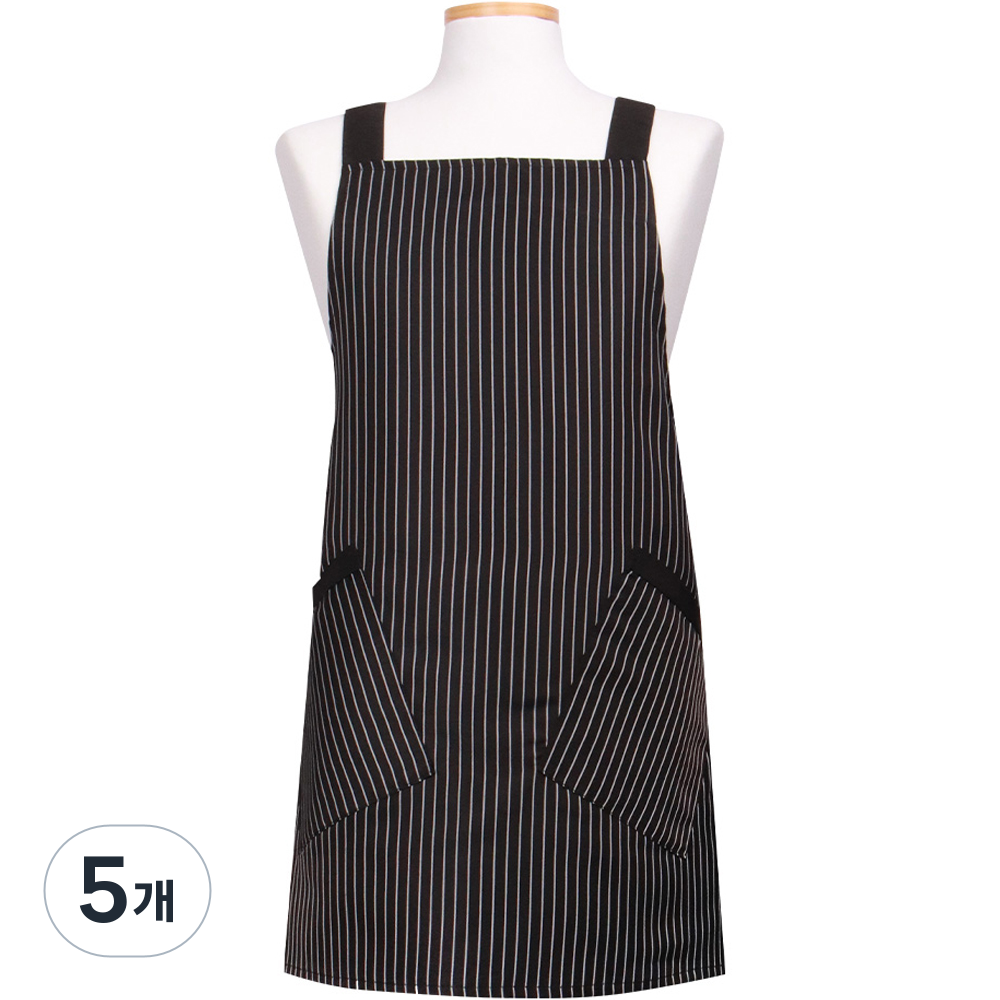 로사홈 스트라이프 엑스자 앞치마 벨크로 M 53,550원