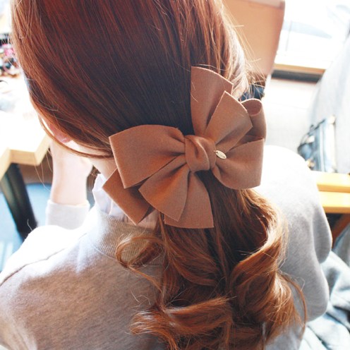 레인걸 여성리본 데일리 헤어핀 머리핀 자동핀 10,600원