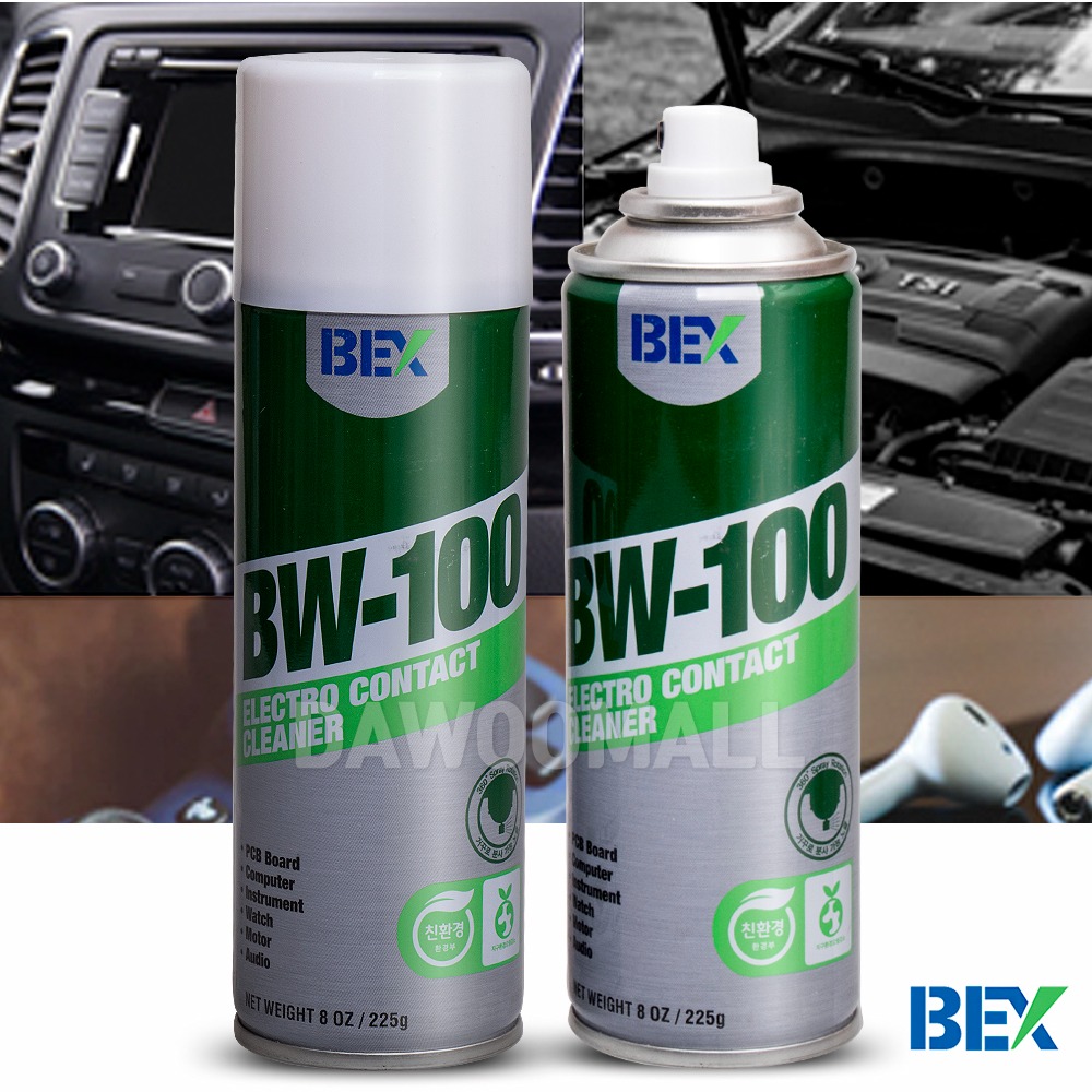 다우몰* 벡스 BW100 전기 접점부활제 225g 기판 PCB 세정제 세척제 + 노즐 + 니트릴장갑 14,600원