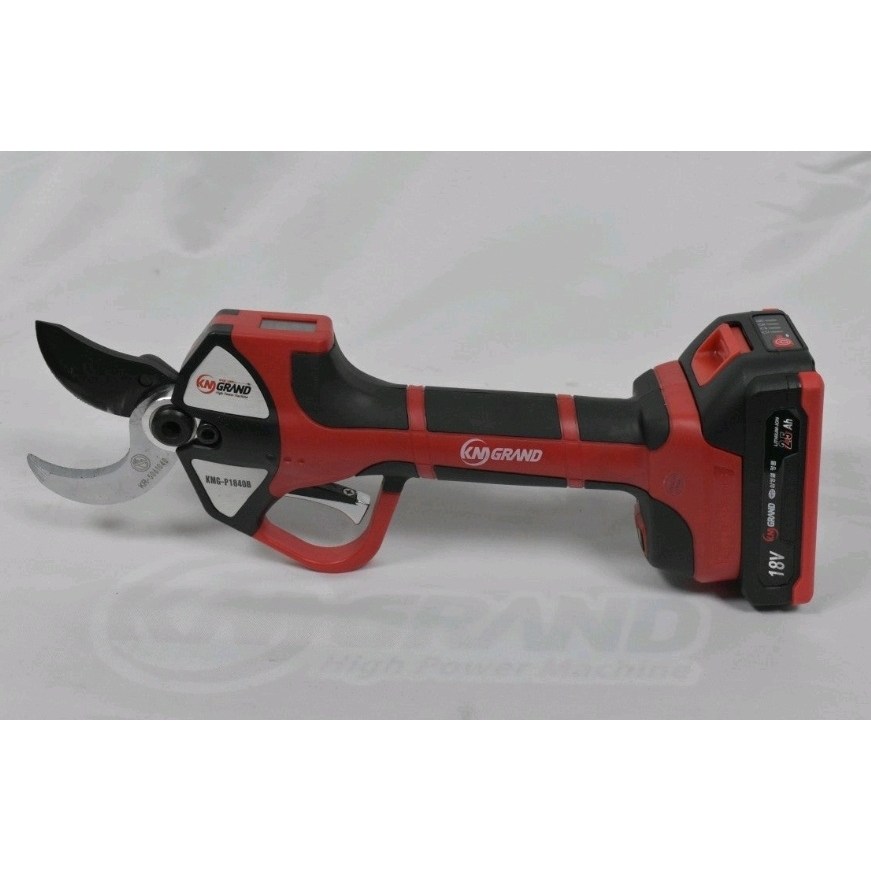 KM그랜드 KMG-P1840B 충전식 전동 전지가위 최대 40MM 국산 리튬이온 2.5Ah 배터리 2팩 284,050원