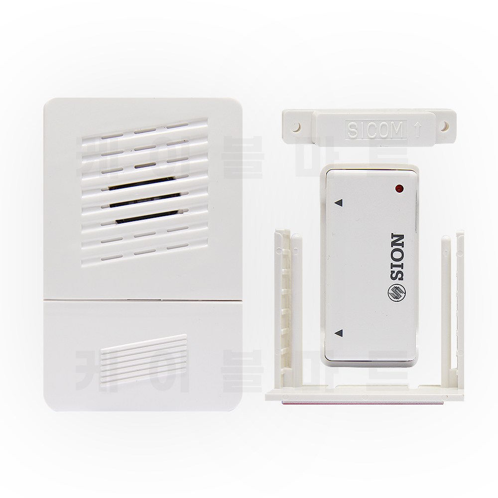 케이블마트 국산 무선 도어벨 문열림 감지벨 차임벨 출입구 손님 방문벨 알림벨 문지기 현관벨 대문벨 22,000원