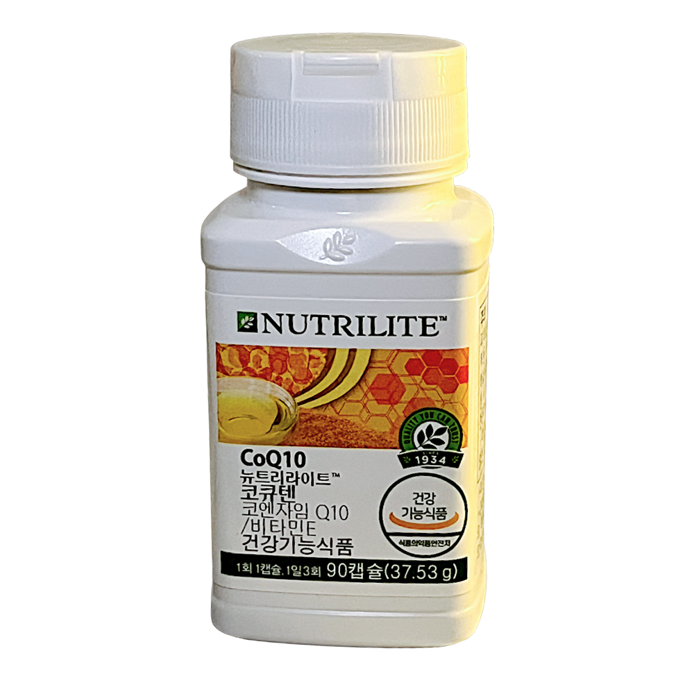 암웨이 뉴트리라이트 코큐텐 Q10 90캡슐 | 코엔자임Q10 | 국내정식 | 미니비누 증정, 1, 37.53g 49,800원