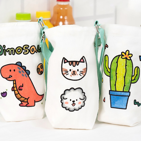 어깨끈 크로스 물병가방 만들기 물병 주머니 보틀 텀블러 파우치 만들기 어린이집 유치원 초등학생 3,300원