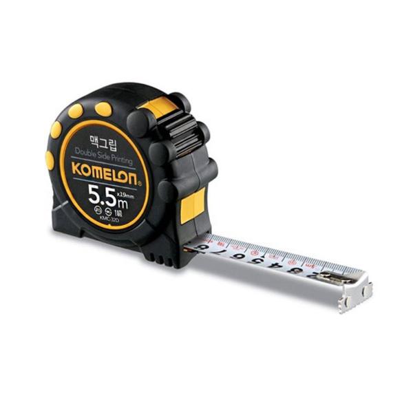 코메론 맥그립 양면 눈금 줄자 5.5m x 25mm KMC-32D, 1개, 현재가 10,600원