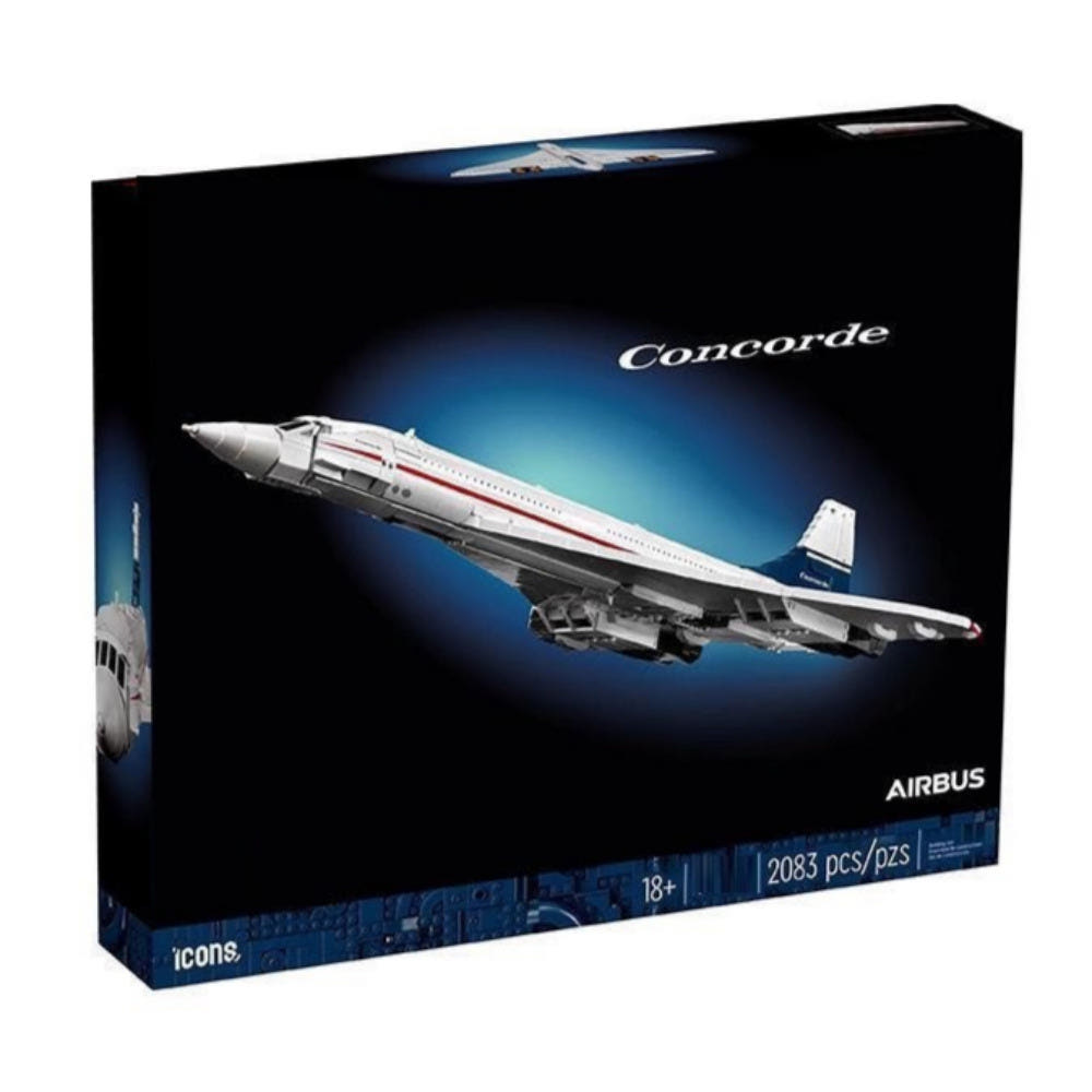 코코핑크 아이콘 콩코드 여객기 에어버스 레고 호환 피규어, 1세트 64,900원