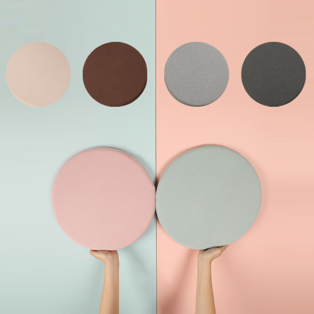 마시멜로 동그란 고급 메모리폼 식탁 벤치 의자 북유럽 둥근 쿠션 원형 방석 40cm 11,600원