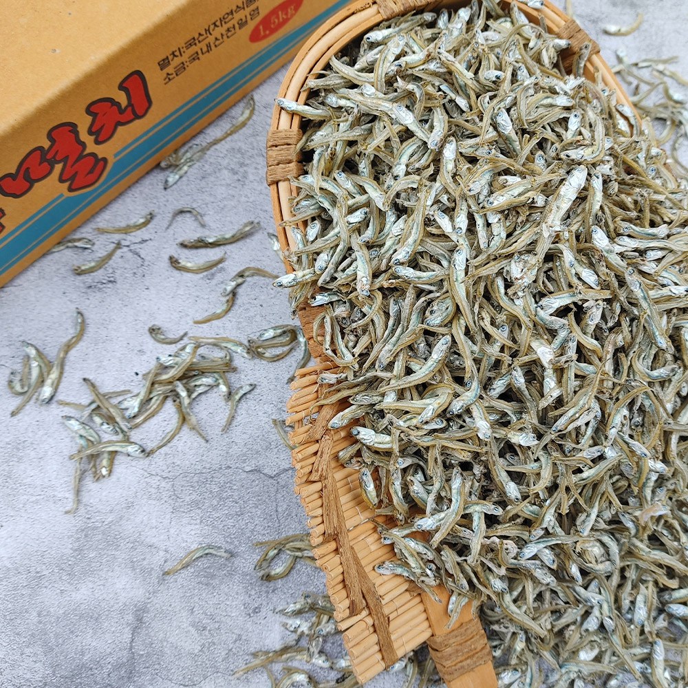 국산 볶음조림용 햇 가이리멸치 1.5kg (특품) 우리바다자연식품, 1개 43,510원