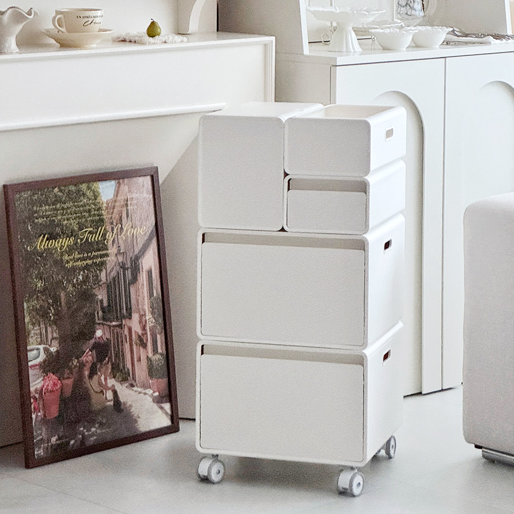 뉴코코맘 플라팜 아동용 뉴코코맘 수플레 ABCDD형 트롤리 + 바퀴 2종 x 2p + 다리 4p 세트, 아이보리, 1세트 105,750원