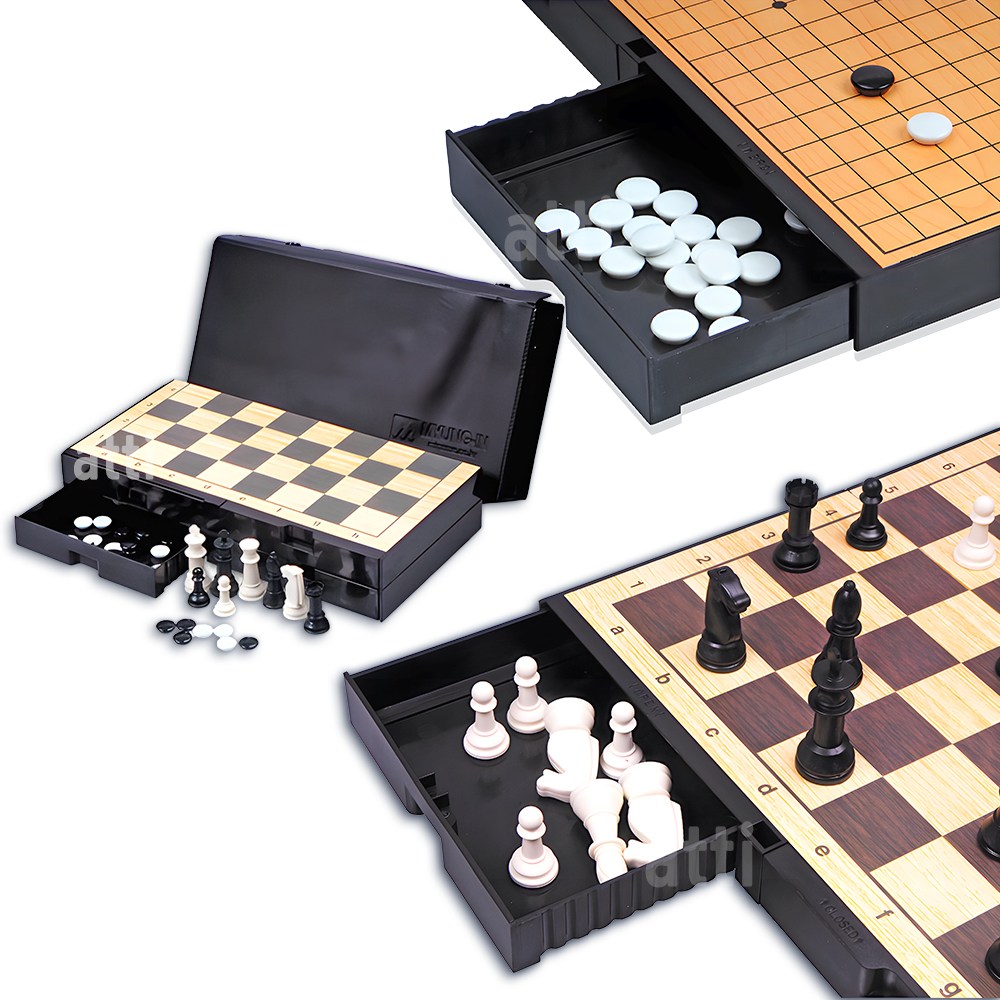 중형 자석 바둑+체스(양면) 양면세트 휴대용 기원 교육용 보드게임 테이블게임 136,800원