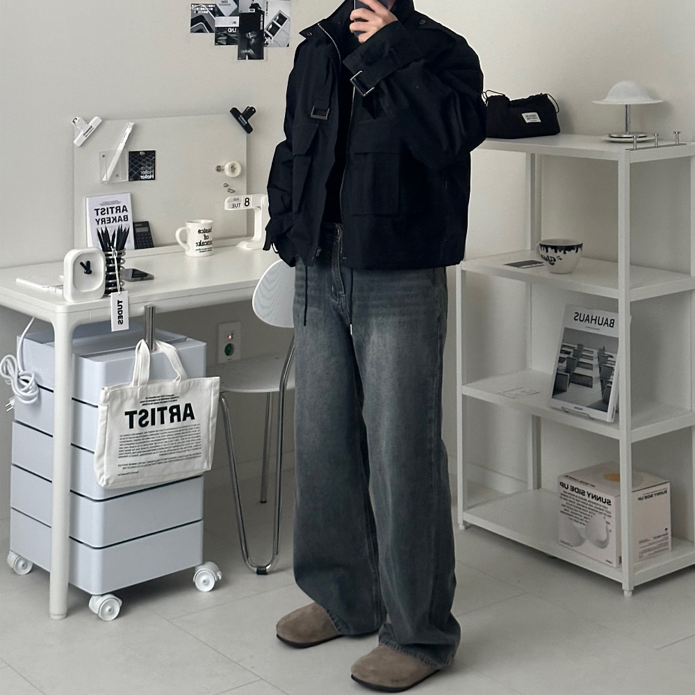 르위 남성용 세미 와이드 데님 청바지 M-XL 29,000원