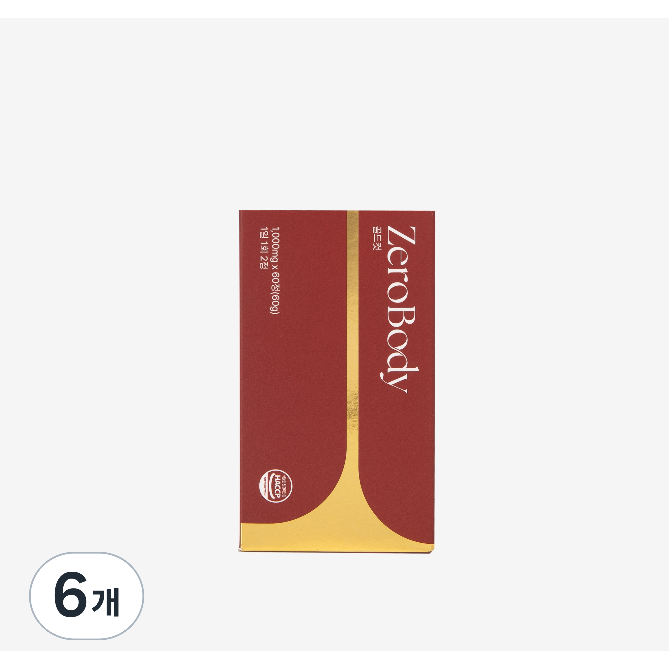 제로바디 뉴욕컷팅제 제로알약 미국식 알파CD 골드컷 식약청 HACCP 인증, 6개, 60정 402,000원