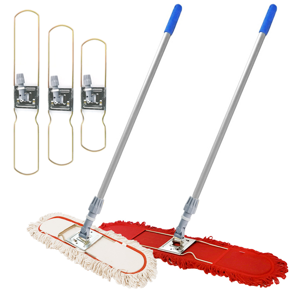 카운트다운몰 기름걸레 홀더형 체결방식 적색 백색 공장바닥 학교 강당 마루 60cm 90cm 120cm 8,500원