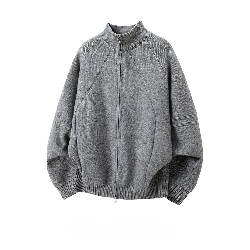 가을겨울 니트 가디건 더블 지퍼 헤비웨이트 고급스러운 아우터 52,500원