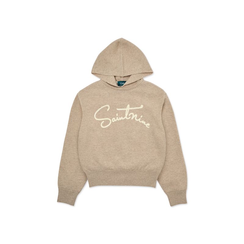 세인트나인 여성 후드 스웨터 BEIGE 119,890원
